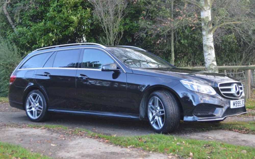 Mercedes E Class Luxury Executive Chauffeur Driven car hire Derby
